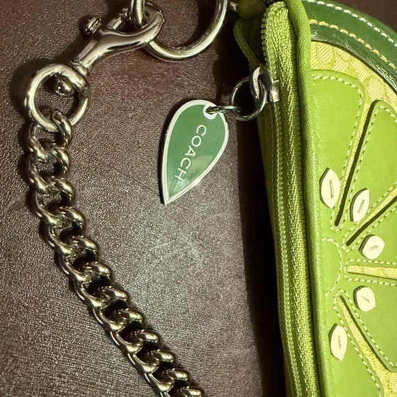 Coach Lime Slice Coin Purse Limited Edition - Picture 3 of 5